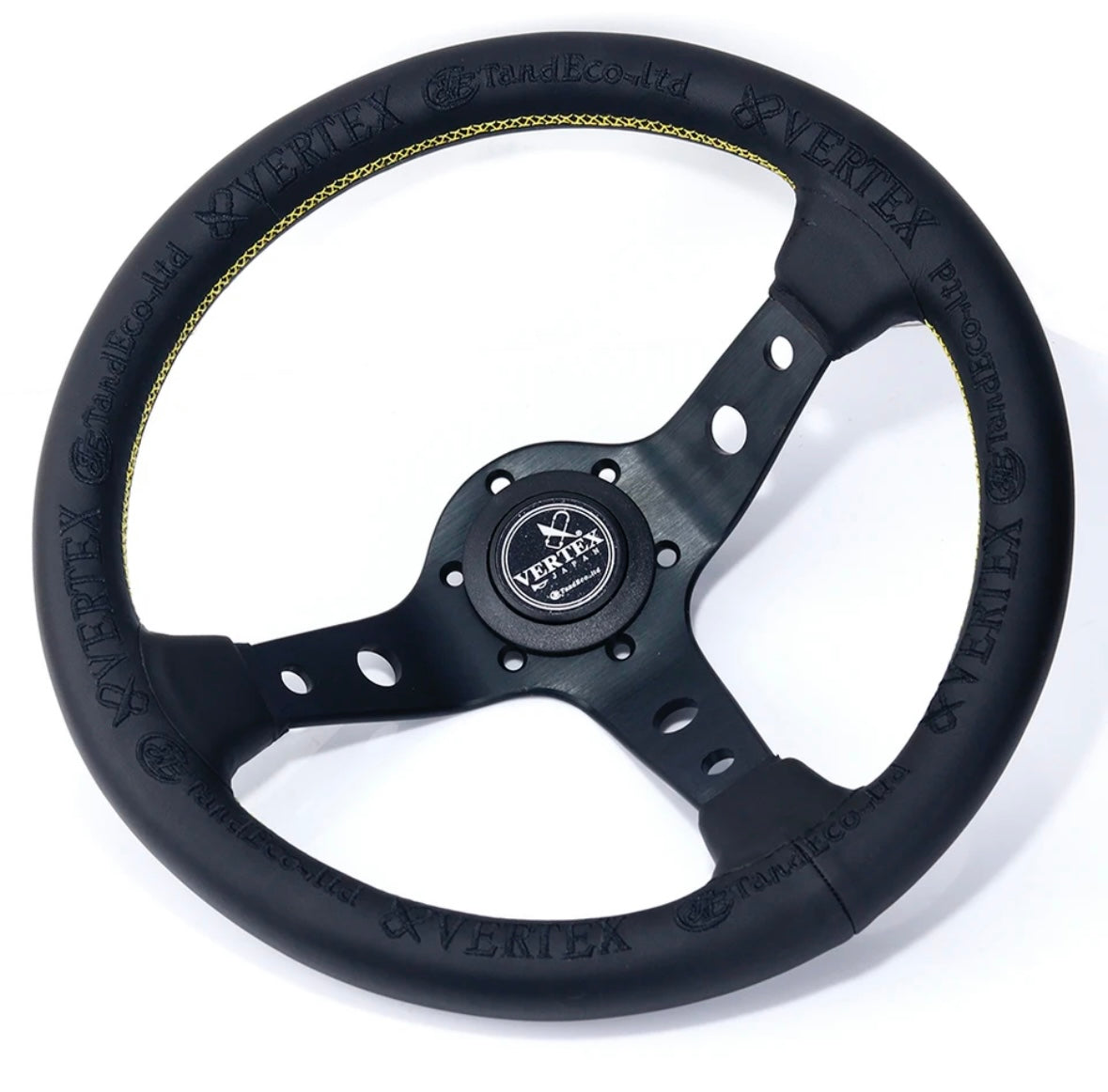 Vertex fatlace steering wheel (black)