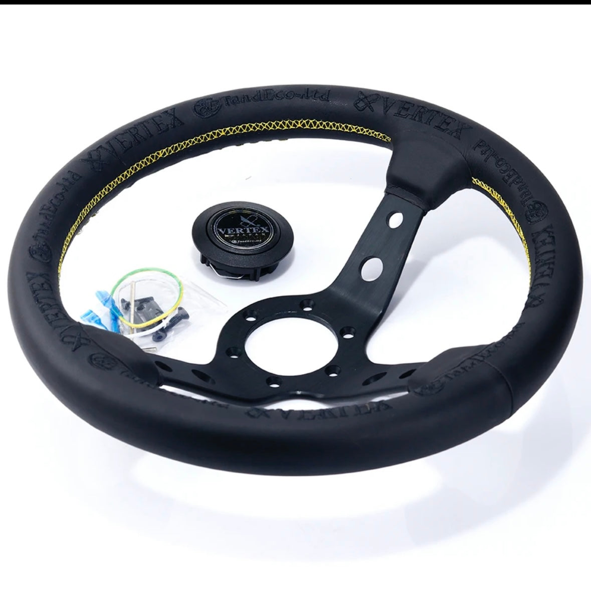 Vertex fatlace steering wheel (black)