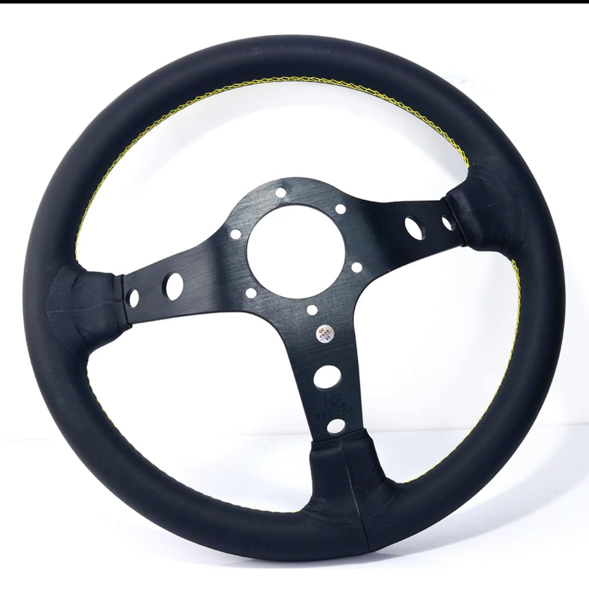 Vertex fatlace steering wheel (yellow)