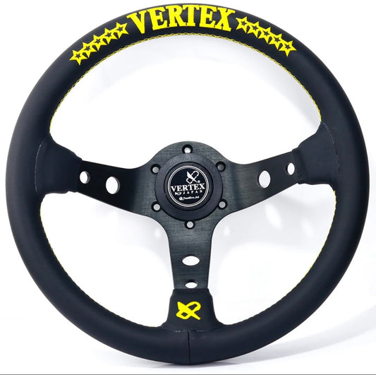 Vertex fatlace steering wheel (yellow)